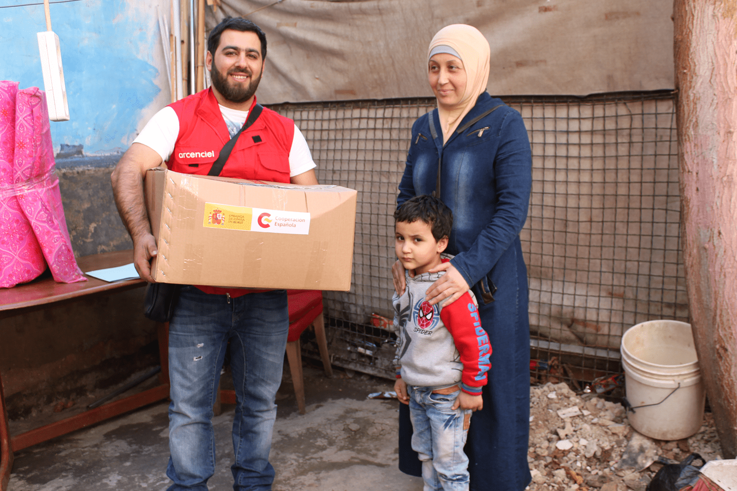 Ir a Atención a las necesidades sanitarias y alimentarias de la población refugiada iraquí y siria más vulnerable