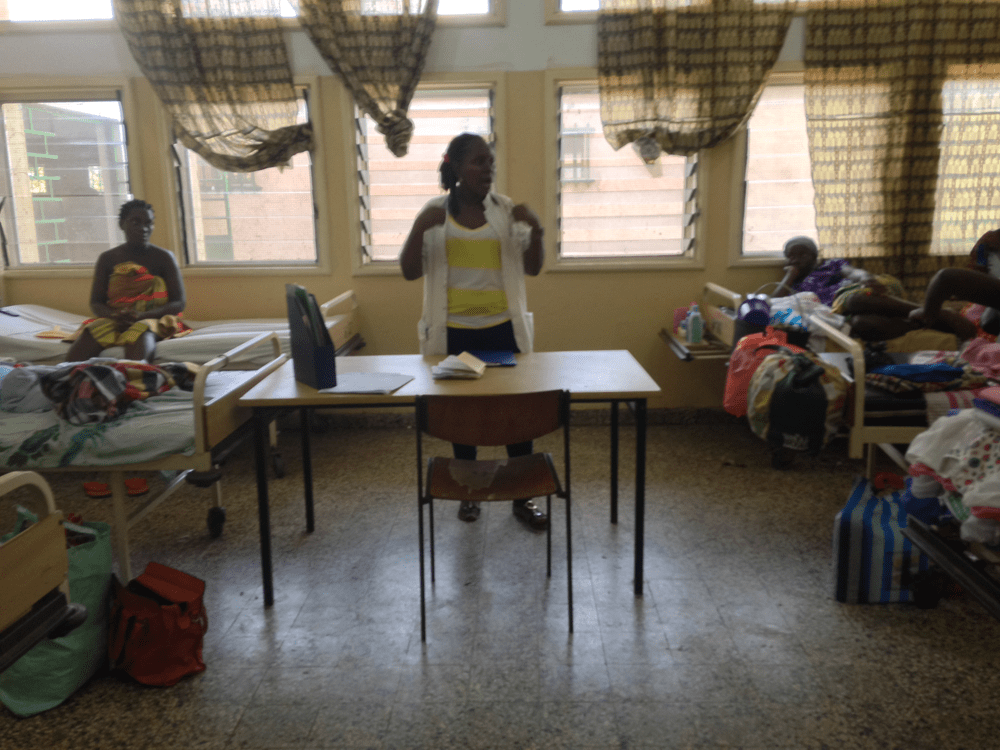 Ir a Asistencia sanitaria a pacientes sin recursos en el sector autónomo de Bissau
