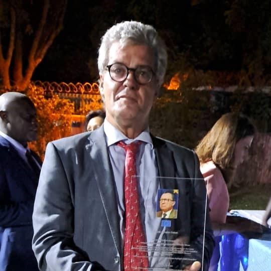 Ir a Carlos Reguera de AIDA recibe el Premio Jacques Delors por su labor en Guinea Bissau